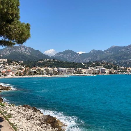 Appartement 4 Pers A 50M De La Plage, Avec Piscine Roquebrune-Cap-Martin Bagian luar foto