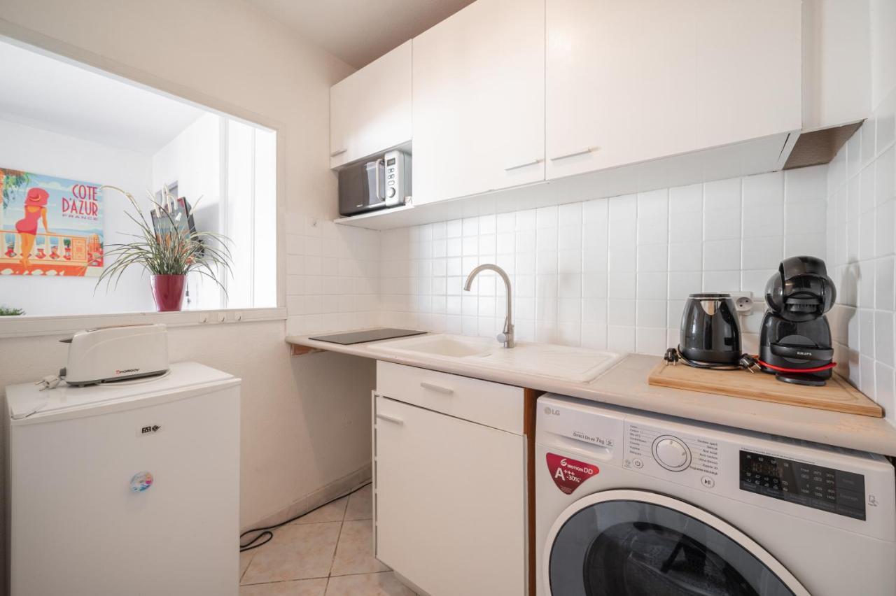 Appartement 4 Pers A 50M De La Plage, Avec Piscine Roquebrune-Cap-Martin Bagian luar foto